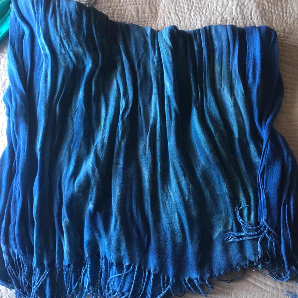 Organic dyed scarf